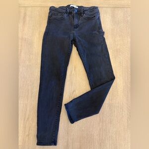 Flying Monkey Women's Washed Black Skinny Jeans